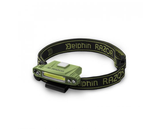 DELPHIN RAZOR USB FEJLAMPA, 101000358
