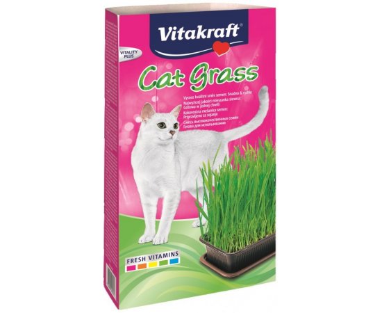 VITAKRAFT CAT GRASS MACSKAFU 120 G, 2426547