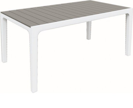 Keter Harmony asztal , fehér / világos szürke