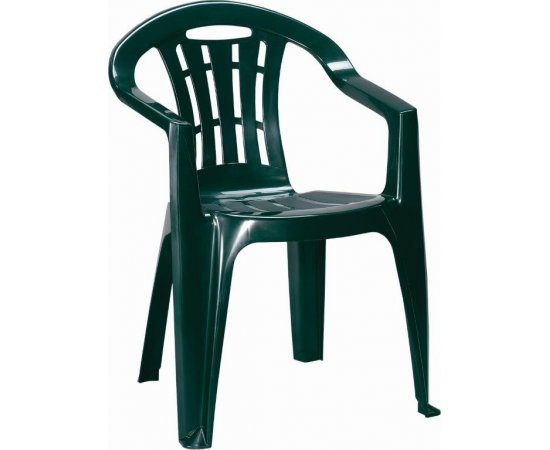 Keter Mallorca műanyag szék, sötétzöld
