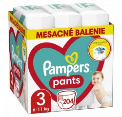 PAMPERS PANTS S3 204DB (6-11KG)
