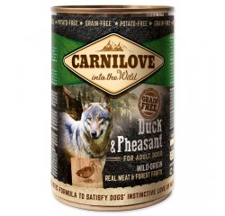 CARNILOVE WILD MEAT DUCK AND PHEASANT 400G (294-111199)