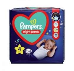 PAMPERS NIGHT PANTS S4 25DB 9-15KG
