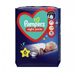 PAMPERS NIGHT PANTS S6 19DB 15+KG