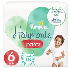 PAMPERS HARMONIE PANTS S6 18DB 15+