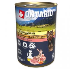 ONTARIO KONZERV RICH IN LAMB PATE FLAVOURED WITH SEA BUCKTHORN 400G, 214-21162