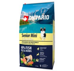 ONTARIO SENIOR MINI FISH AND RICE (6,5KG)