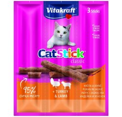 VITAKRAFT CAT STICK MINI PULYKA-BARANY 3X6G, 2418202