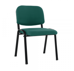 KONDELA Irodai szék, zöld , ISO ECO