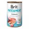 BRIT PATE &amp; MEAT FOOD WITH SALMON FOR DOGS 400G