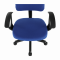 KONDELA Irodai szék, kék/fekete, TAMSON