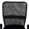 KONDELA Irodai szék, fekete, REMO 3 NEW